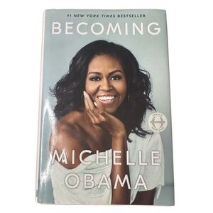Becoming by Michelle Obama Hardcover Book